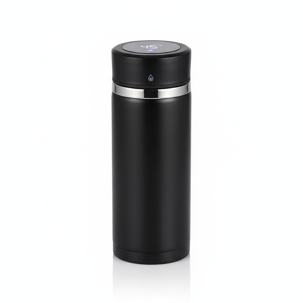 500ML-1Liter Stainless Steel Thermos Bottle with LED Temperature Display Sus304 Tea Water Bottle Vacuum Flask Portable Cups