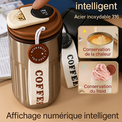 Gourde Isotherme LED – Affichage Température | 450 ml